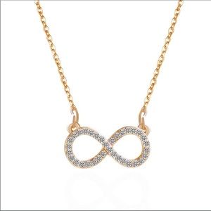 💎2/ $10-All jewelry💎Infinity Crystal necklace